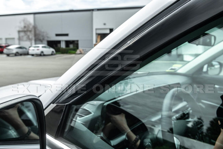 2020-Present KIA Telluride Window Visors Wind Deflectors Rain Guards Tape-On EOS Visors 