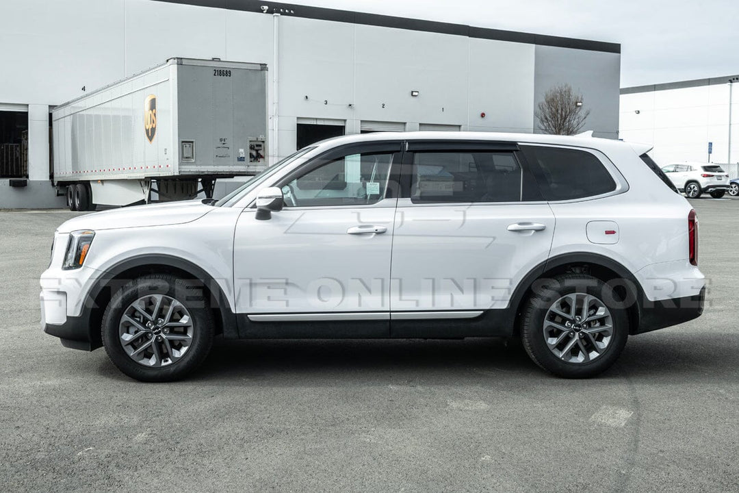 2020-Present KIA Telluride Window Visors Wind Deflectors Rain Guards Tape-On EOS Visors 