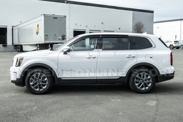 2020-Present KIA Telluride Window Visors Wind Deflectors Rain Guards Tape-On EOS Visors 