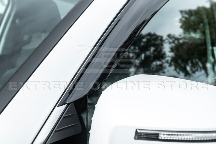 2020-Present KIA Telluride Window Visors Wind Deflectors Rain Guards Tape-On EOS Visors 