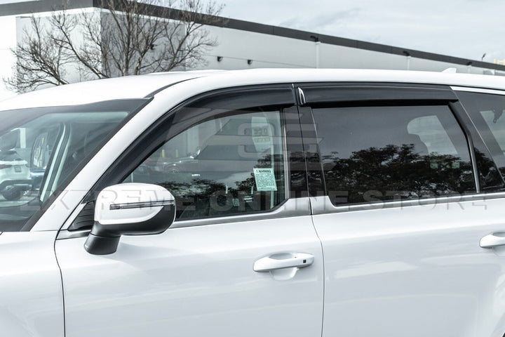 2020-Present KIA Telluride Window Visors Wind Deflectors Rain Guards Tape-On EOS Visors 