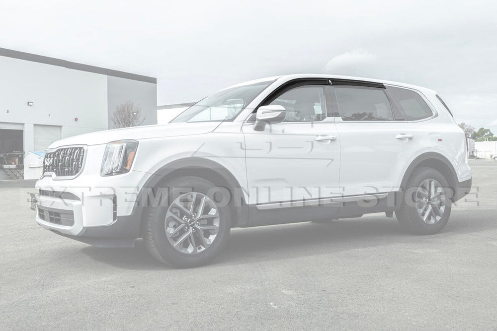 2020-Present KIA Telluride Window Visors Wind Deflectors Rain Guards Tape-On EOS Visors 