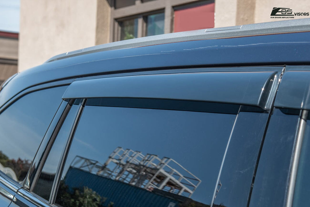 2020-Present Toyota Highlander Window Visors Wind Deflectors Rain Guards Tape-On EOS Visors 