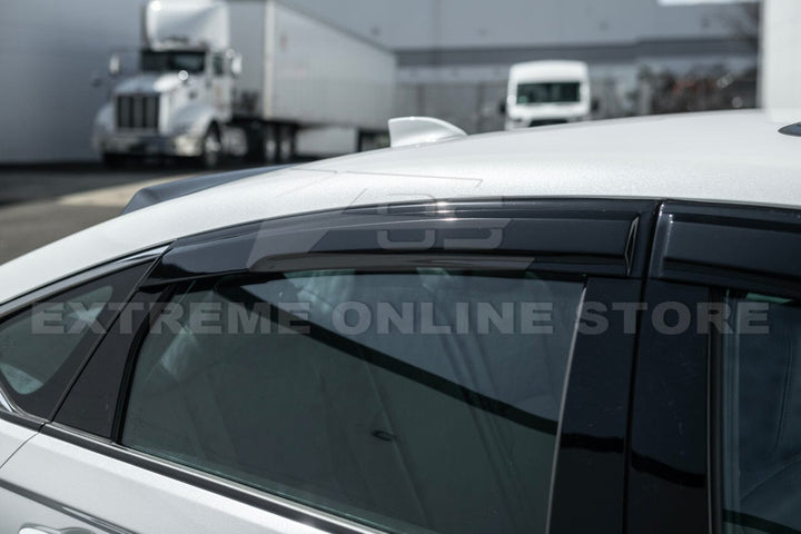 2023-Present Honda Accord Window Visors Wind Deflectors Rain Guards Tape-On EOS Visors 