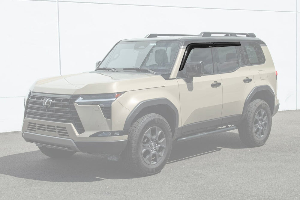 2024-Present Lexus GX Window Visors Wind Deflectors Rain Guards Tape-On EOS Visors 