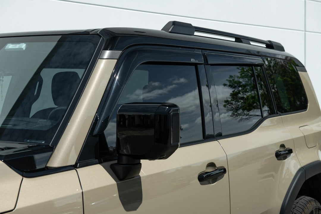 2024-Present Lexus GX Window Visors Wind Deflectors Rain Guards Tape-On EOS Visors 