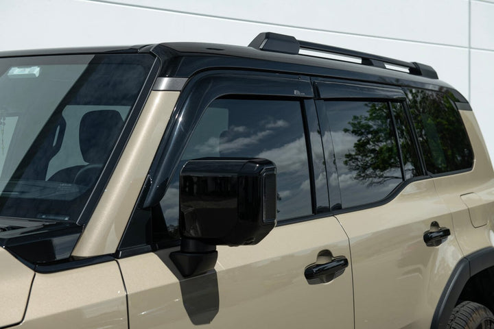 2024-Present Lexus GX Window Visors Wind Deflectors Rain Guards Tape-On EOS Visors 