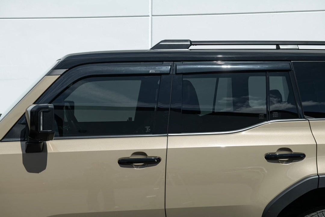 2024-Present Lexus GX Window Visors Wind Deflectors Rain Guards Tape-On EOS Visors 