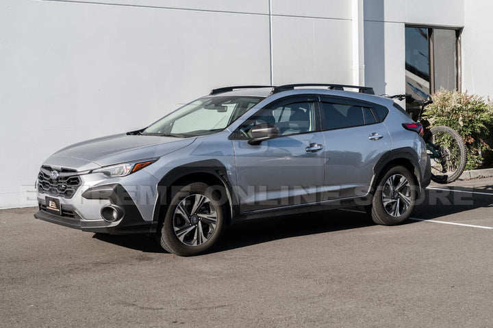 2024-Up Subaru Crosstrek Window Visors Wind Deflectors Rain Guards Tape-On EOS Visors 