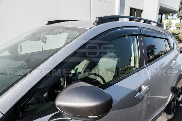 2024-Up Subaru Crosstrek Window Visors Wind Deflectors Rain Guards Tape-On EOS Visors 