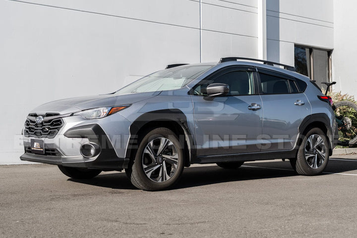 2024-Up Subaru Crosstrek Window Visors Wind Deflectors Rain Guards Tape-On EOS Visors 