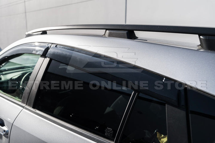 2024-Up Subaru Crosstrek Window Visors Wind Deflectors Rain Guards Tape-On EOS Visors 