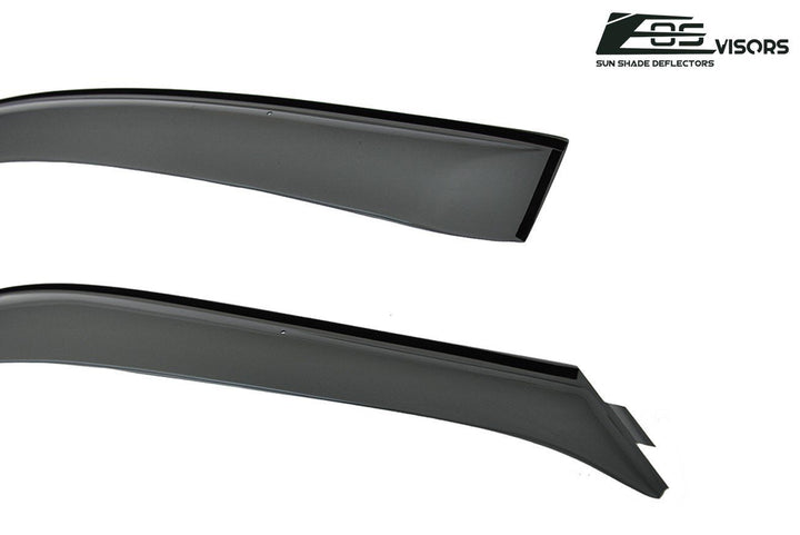 1997-2001 Honda Prelude Window Visors Wind Deflectors Rain Guards Clip-On EOS Visors 