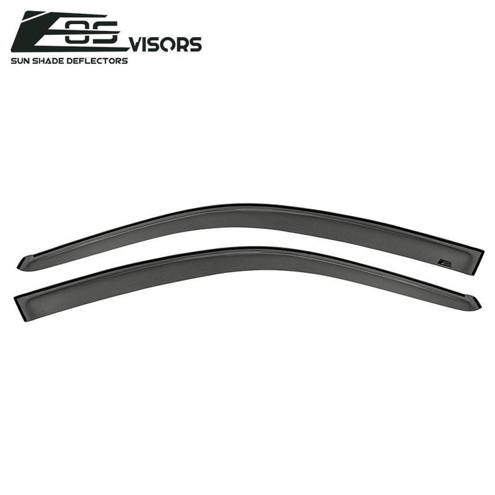 2001-05 Honda Civic Coupe Window Visors Wind Deflectors Rain Guards Tape-On EOS Visors 