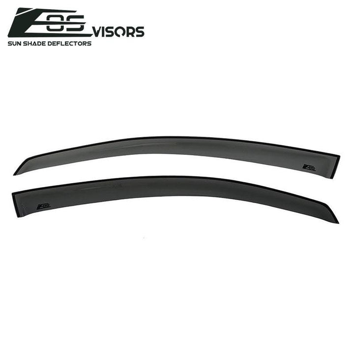 2003-12 Mazda RX-8 Window Visors Wind Deflectors Rain Guards Tape-On EOS Visors 