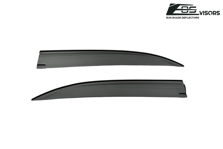 2004-08 Acura TSX Sedan Window Visors Wind Deflectors Rain Guards Tape-On EOS Visors 