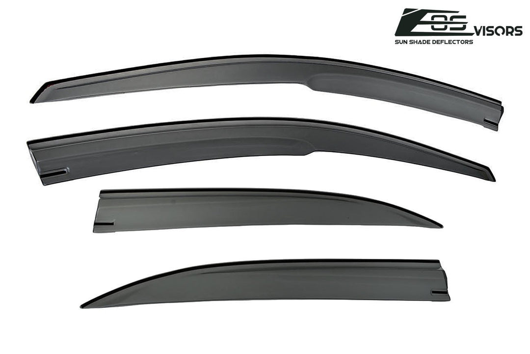 2004-08 Acura TSX Sedan Window Visors Wind Deflectors Rain Guards Tape-On EOS Visors 