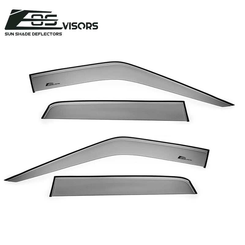 2006-13 Range Rover Sport Window Visors Wind Deflectors Rain Guards Tape-On EOS Visors 