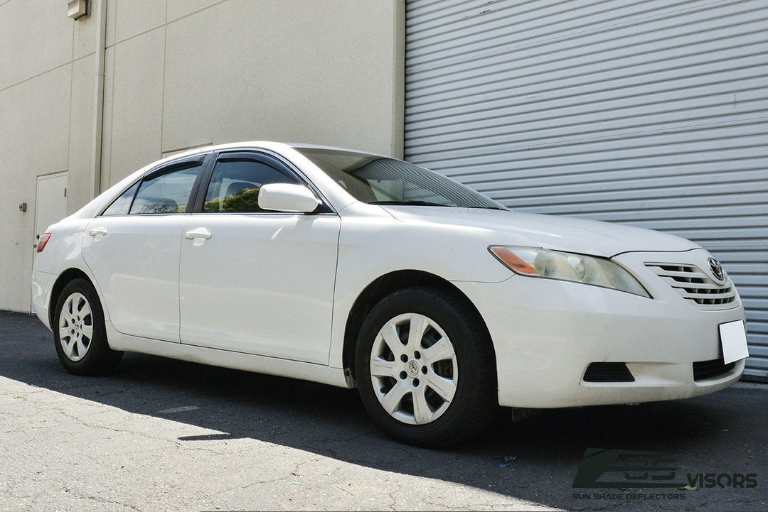2007-11 Toyota Camry Window Visors Wind Deflectors Rain Guards In-Channel EOS Visors 