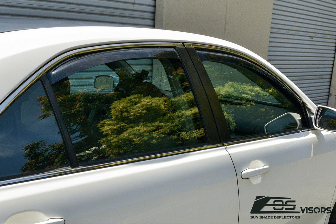 2007-11 Toyota Camry Window Visors Wind Deflectors Rain Guards In-Channel EOS Visors 