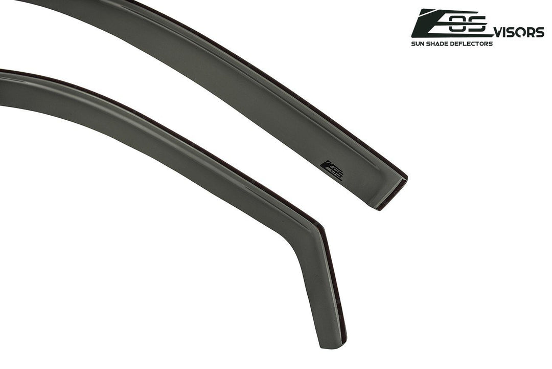 2008-12 Honda Accord Coupe Window Visors Wind Deflectors Rain Guards In-Channel EOS Visors 