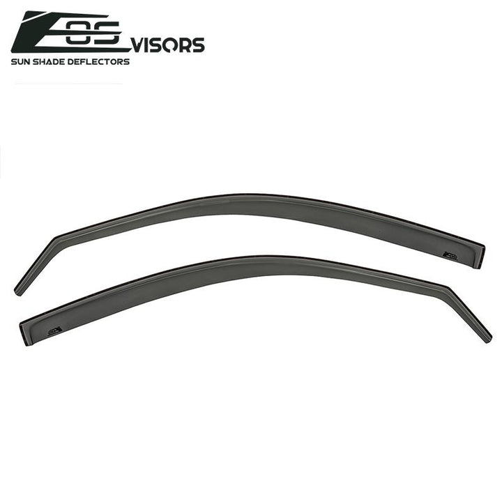 2008-12 Honda Accord Coupe Window Visors Wind Deflectors Rain Guards In-Channel EOS Visors 