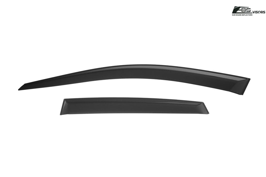 2008-14 Subaru WRX STi JDM Style Window Visors Wind Deflectors Rain Guards Tape-On EOS Visors 