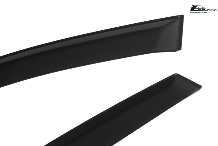 2008-14 Subaru WRX STi JDM Style Window Visors Wind Deflectors Rain Guards Tape-On EOS Visors 