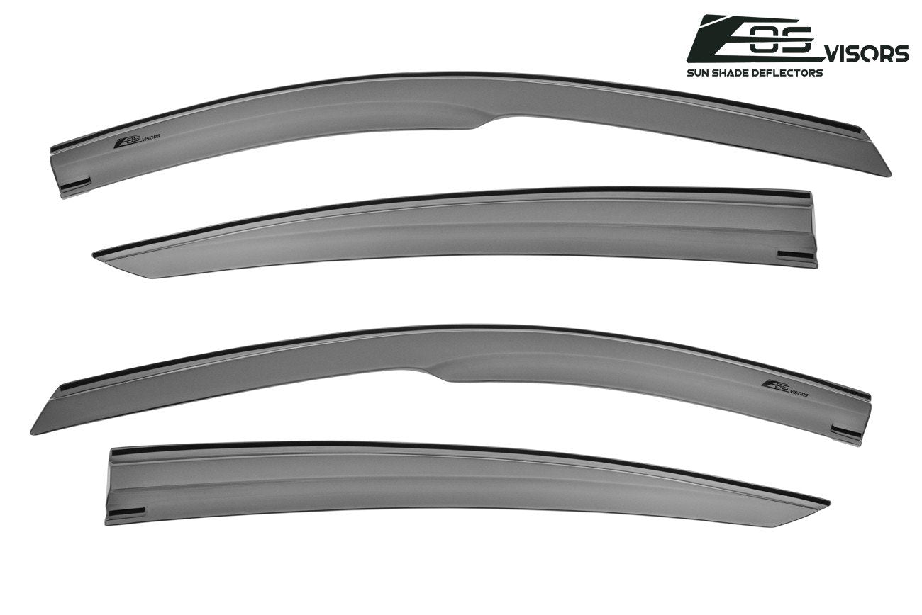 2009-14 Acura TL Window Visors Wind Deflectors Rain Guards Wind