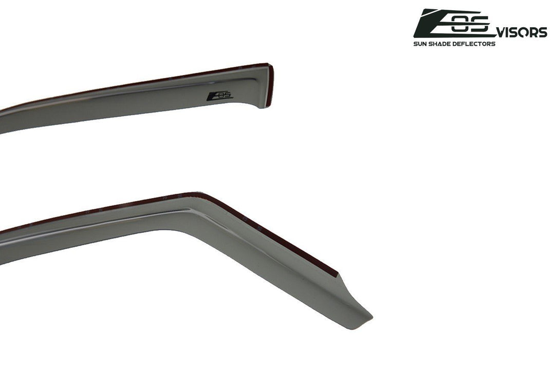 2009-15 Honda Pilot Window Visors Wind Deflectors Rain Guards In-Channel EOS Visors 
