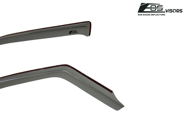 2009-15 Honda Pilot Window Visors Wind Deflectors Rain Guards In-Channel EOS Visors 