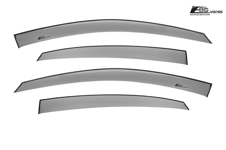 2009-17 Infiniti FX35 FX37 FX50 QX70 Window Visors Deflectors Rain Guards Tape-On EOS Visors 