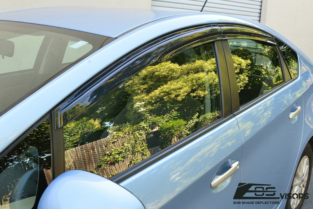 2010-15 Toyota Prius Window Visors Wind Deflectors Rain Guards – EOS Visors