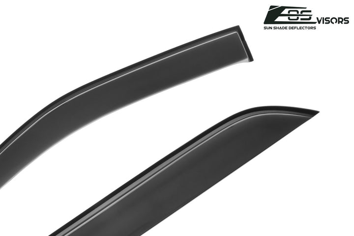 2011-19 Ford Explorer Window Visors Wind Deflectors Rain Guards Tape-On EOS Visors 