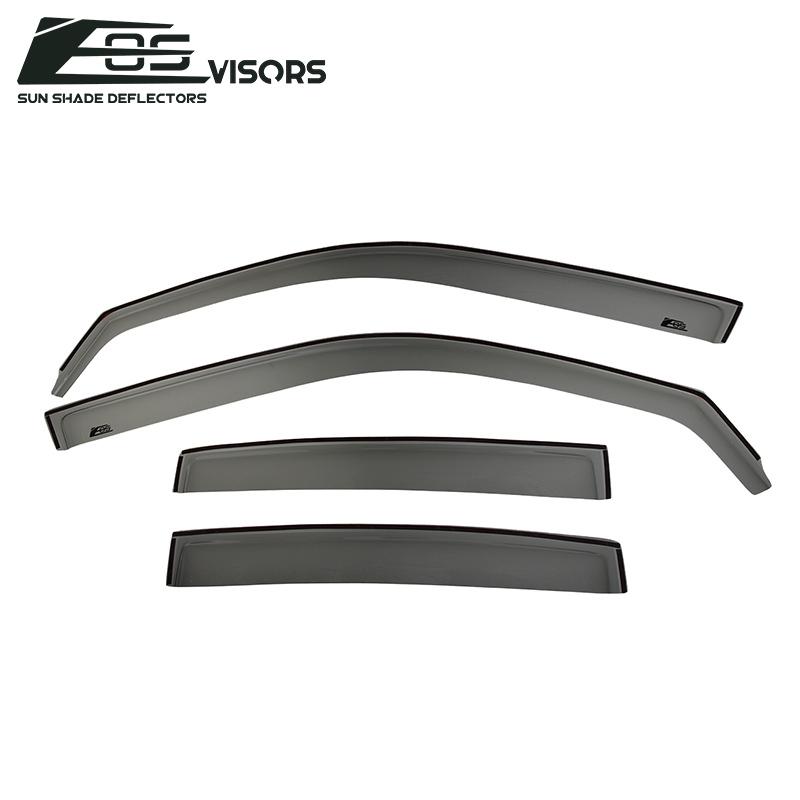 2011-20 Dodge Charger Window Visors Wind Deflectors Rain Guards Vents In-Channel EOS Visors 