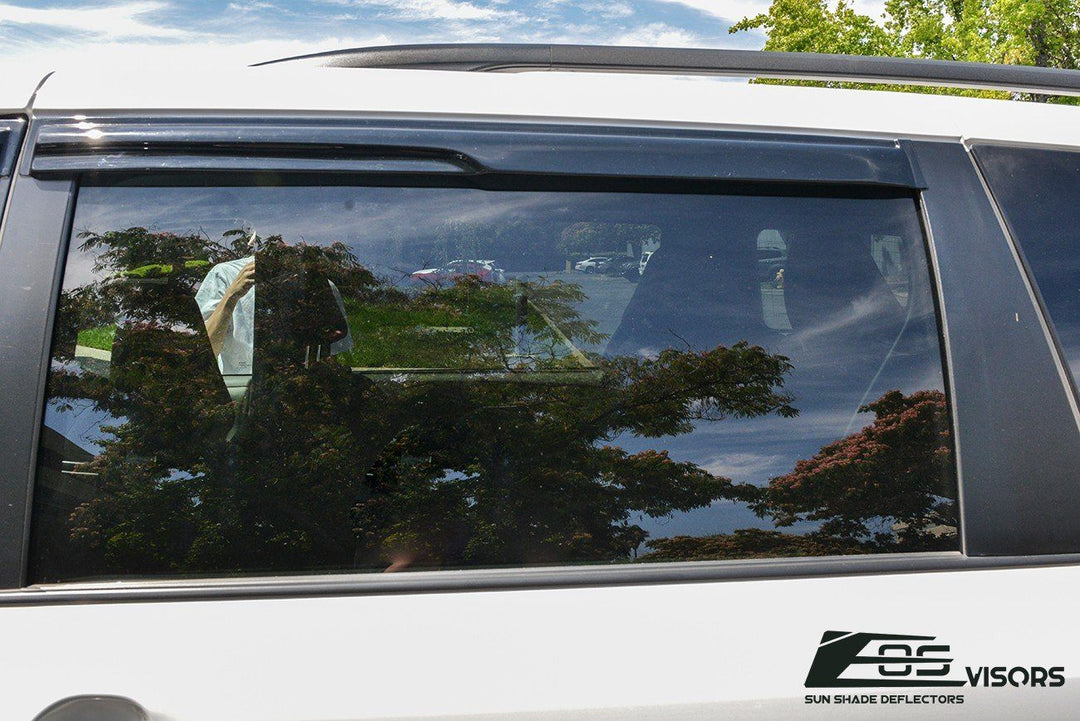 2011-20 Toyota Sienna Window Visors Wind Deflectors Rain Guards Tape-On EOS Visors 