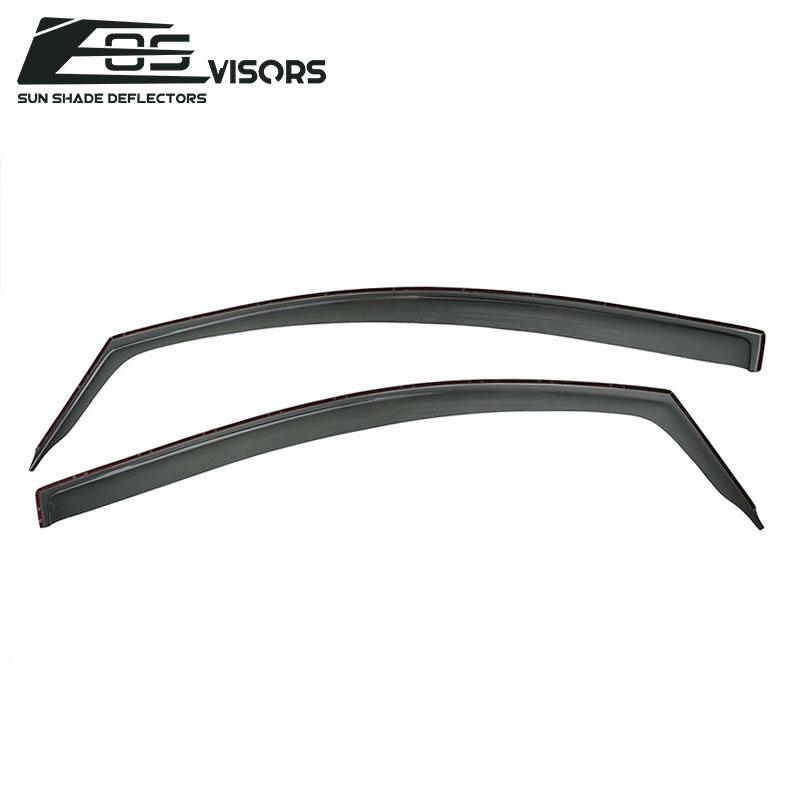 2012-15 Honda Civic Coupe Window Visors Wind Deflectors Rain Guards In-Channel EOS Visors 