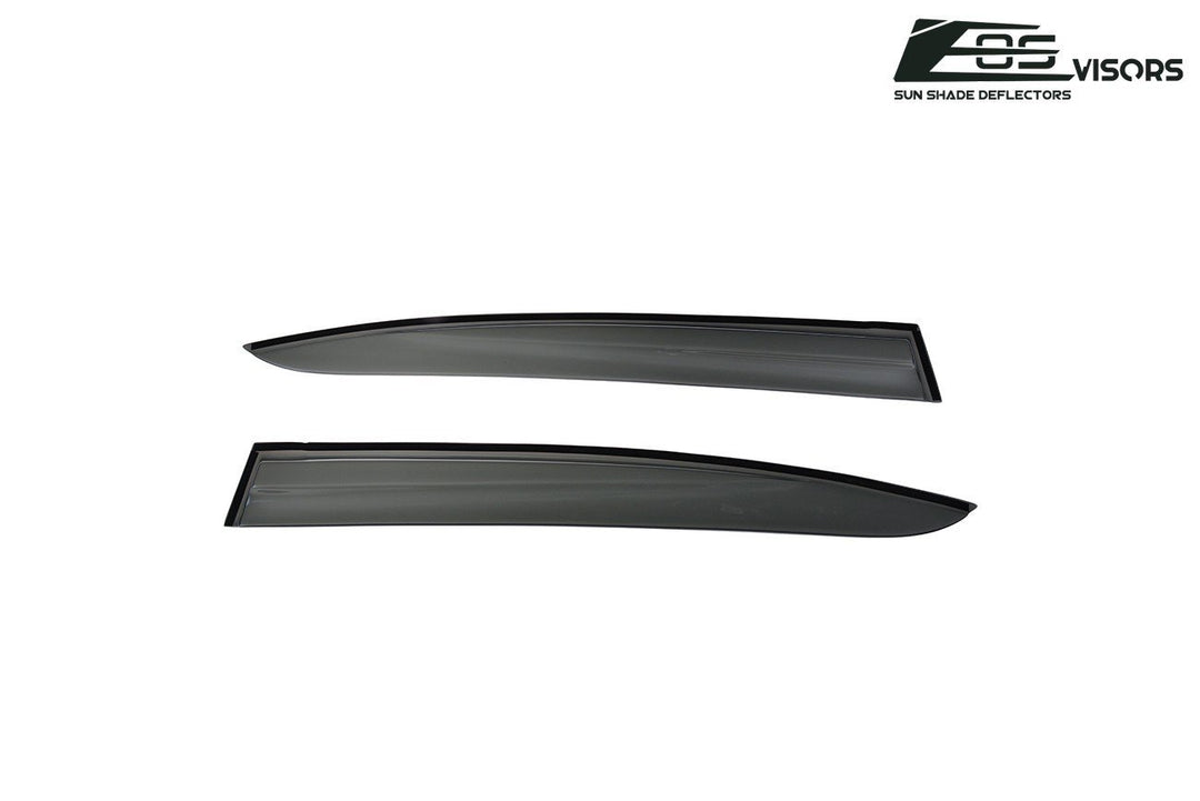 2012-15 Honda Civic Sedan Window Visors Wind Deflectors Rain Guards Tape-On EOS Visors 