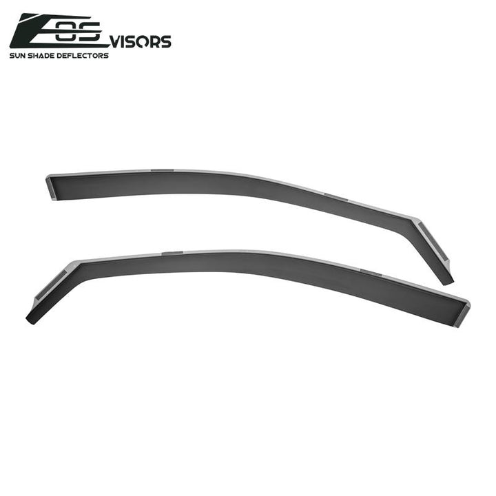 2013-17 Honda Accord Coupe In-Channel Window Visors Wind Deflectors Rain Guards In-Channel EOS Visors 