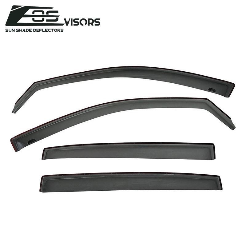 2013-17 Honda Accord Sedan In-Channel Window Visors Wind Deflectors Rain Guards In-Channel EOS Visors 