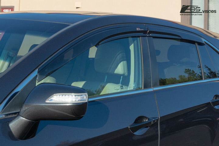 2013-18 Acura RDX Window Visors Wind Deflectors Rain Guards Vents Tape-On EOS Visors 
