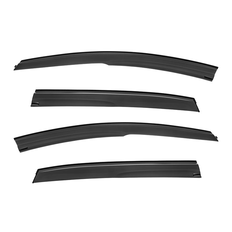 2013-18 Acura RDX Window Visors Wind Deflectors Rain Guards Vents Tape-On EOS Visors Tinted 