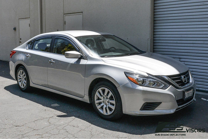 2013-18 Nissan Altima Window Visors Wind Deflectors Rain Guards In-Channel EOS Visors 