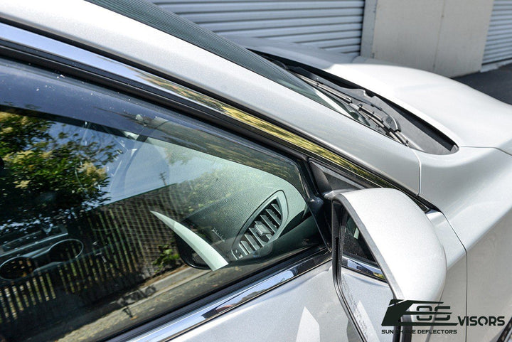 2013-18 Nissan Altima Window Visors Wind Deflectors Rain Guards In-Channel EOS Visors 