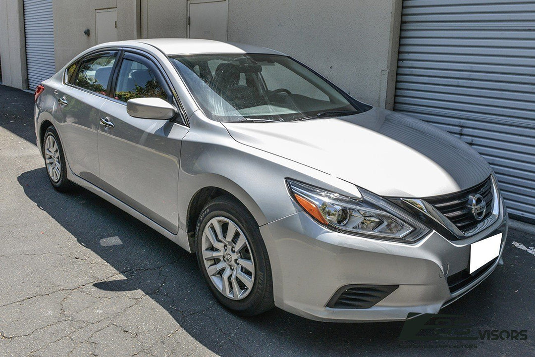 2013-18 Nissan Altima Window Visors Wind Deflectors Rain Guards In-Channel EOS Visors 