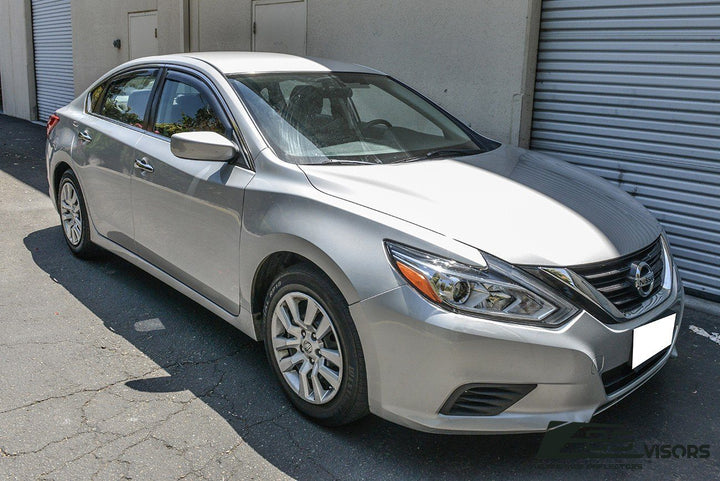 2013-18 Nissan Altima Window Visors Wind Deflectors Rain Guards In-Channel EOS Visors 