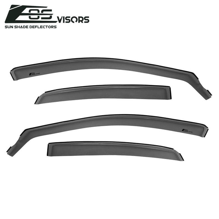 2013-18 Nissan Altima Window Visors Wind Deflectors Rain Guards In-Channel EOS Visors 