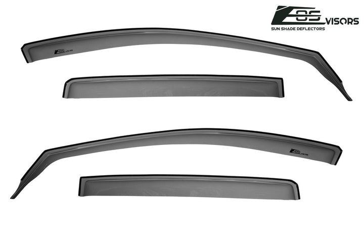 2013-18 Toyota Rav4 Window Visors Wind Deflectors Rain Guards In-Channel EOS Visors 