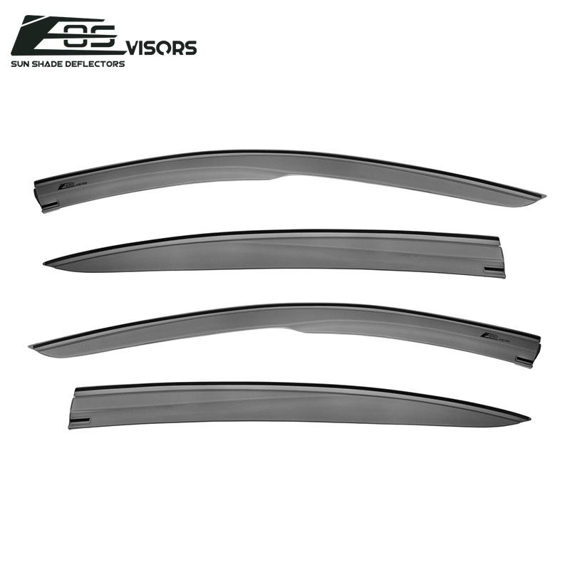 2013-20 Acura ILX MUGEN Style Window Visors Wind Deflectors Tape-On EOS Visors 