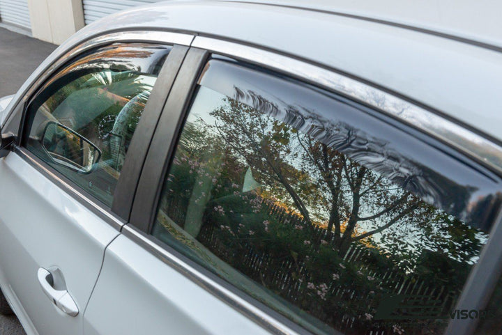 2013-20 Acura ILX Window Visors Wind Deflectors Rain Guards Vents In-Channel EOS Visors 